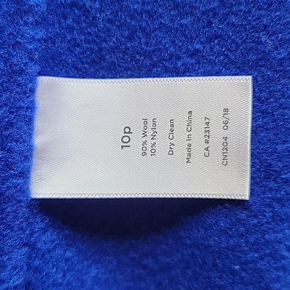 Talbots Wool Jacket With Pockets - Size 10P - Picture 4 of 7